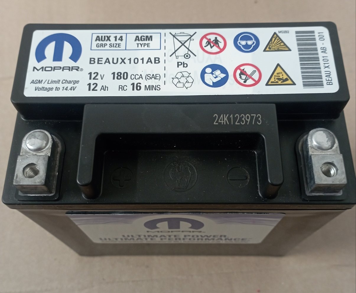 Батарея акумуляторна 12Ah / 180CCA (EN), AGM тип (43403)