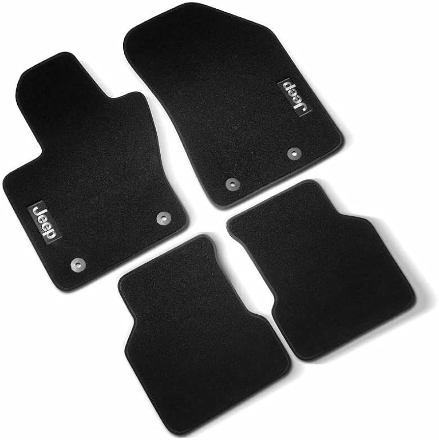 Килимки салону велюрові Premium, к-кт 4 шт. Compass (39055)