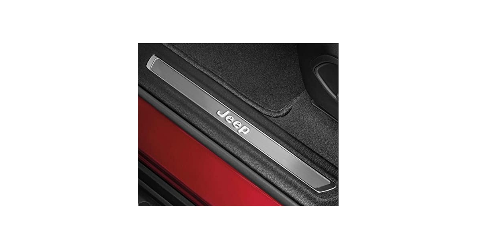 Накладки порогів, передні з панеллю салону, к-кт 2 шт. Gr Cherokee 2row (39048)