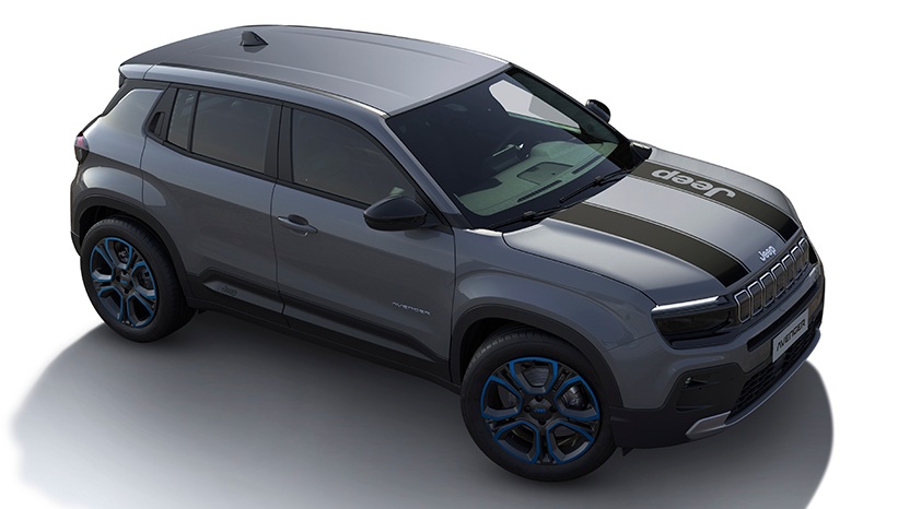 Клейка стрічка на капот Avenger, без надпису "JEEP", справа (41542)