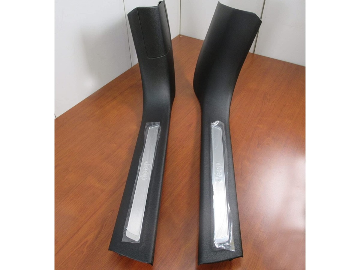 Накладки порогів, передні з панеллю салону, к-кт 2 шт. Gr Cherokee 2row (39048)