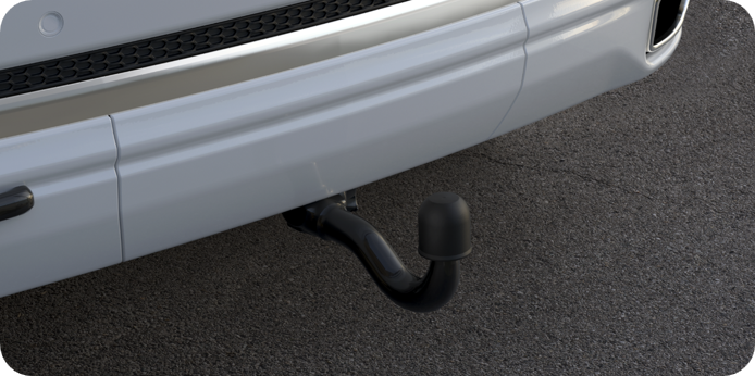 Тягово-зчіпний пристрій (фаркоп), без проводки, Gr Cherokee WL 74 (дворядна версія) (39066)