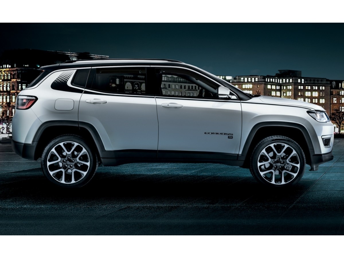 Чорні наклейки на бічну частину автомобіля, Compass (41534)