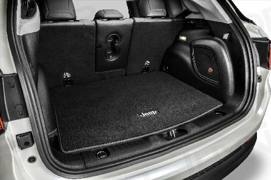 Килим ворсовий багажного відділення Compass з логотипом Jeep (38960)